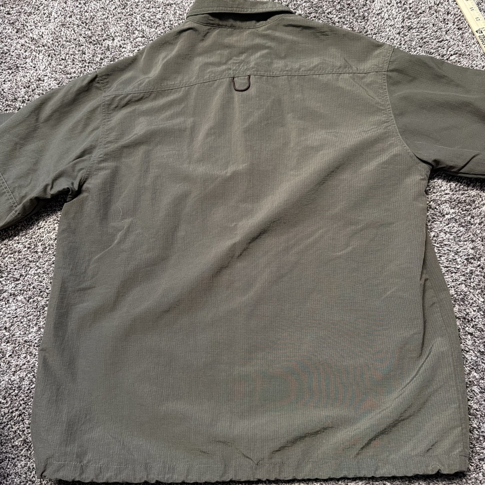 More Core Division Ripstop Military Jacket Size Large MCD Olive Green Skater Y2K - Picture 5 of 5